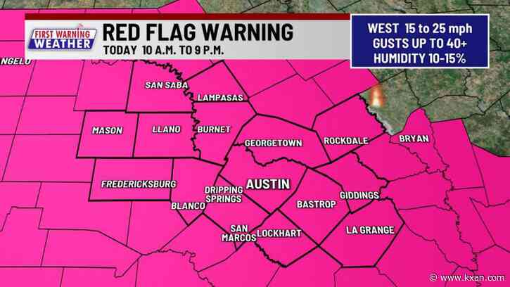 A little more rain early this morning, then bright and breezy