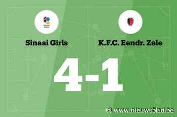 Laroy scoort twee keer voor Sinaai Girls in wedstrijd tegen Eendracht Zele B