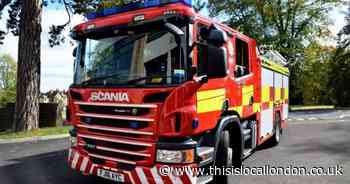 Woman rescued as firefighters tackled bungalow roof on fire in Essex town