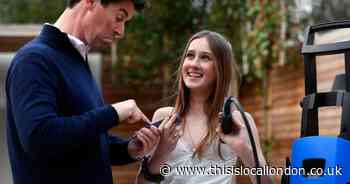 London schoolgirl uses contactless card reader to charge her dad for chores