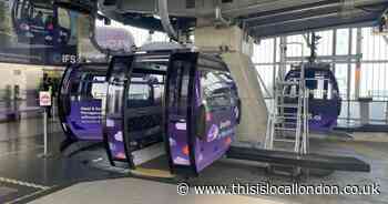 Cable car linking Greenwich Peninsula and Royal Docks to CLOSE for nine days