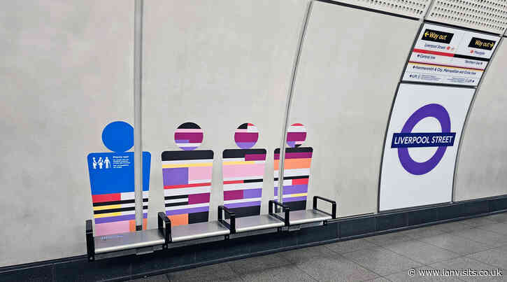 Elizabeth line’s ghost shadows busted with moquette-inspired bench panels