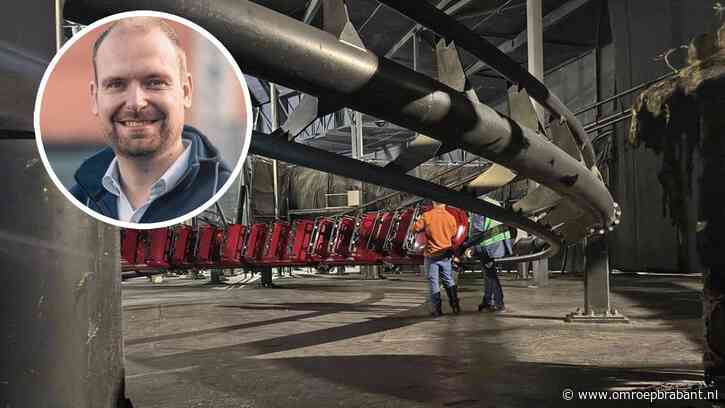 Vogel Rok viel waarschijnlijk uit door kapotte coating van wiel