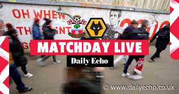 Premier League - Live updates as Saints make three changes to face Wolves