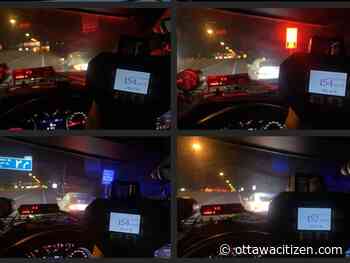 Car suspected in road rage incident blasts past OPP at 280 km/h