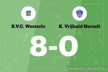 Westerlo B maakt veel doelpunten thuis tegen Herselt B