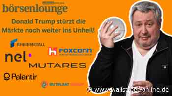 wO Börsenlounge - die Woche: Von dem Palantir-Bock, neuen Aktienperlen und der Frage: Korrektur oder Crash?