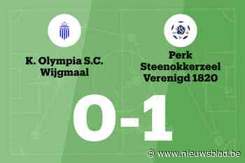 F. Vanhaverbeke is goud waard voor PSV 1820 B tegen Olympia Wijgmaal C