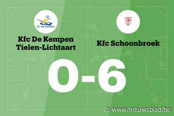 Schoonbroek overklast De Kempen