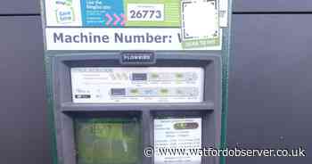 Fake QR codes stuck to Watford pay and display machines by scammers