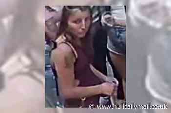 Police want your help in locating this woman in connection with Hull assault