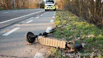 E-stepper zwaargewond na ongeval in Diepenbeek