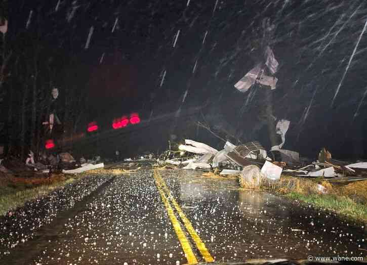 Monster storm across the US sparks threat of tornadoes and fire, killing at least 16