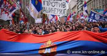 Serbien: Hunderttausende protestieren in Belgrad gegen Vucic