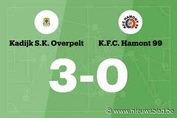 Kadijk B zet zegereeks voort met overwinning tegen KFC Hamont 99 B