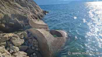 Niedriger Walchensee gibt Blick auf Weltkriegsrelikt frei: „Bewahrten viele Menschen vor Tod und Verletzungen“