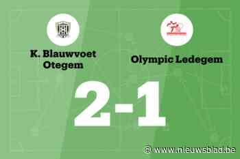 Blauwvoet Otegem boekt zege tegen Olympic Ledegem na goede eerste helft