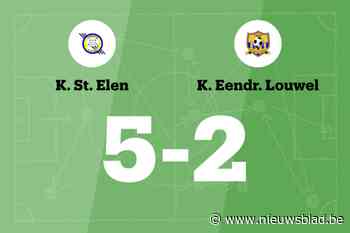 St. Elen B wint spektakelwedstrijd van Louwel B