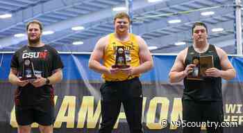 NATIONAL CHAMPION: UW's Daniel Reynolds Wins Weight Throw Title