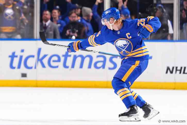 Sabres rally to beat Jack Eichel's Golden Knights in shootout