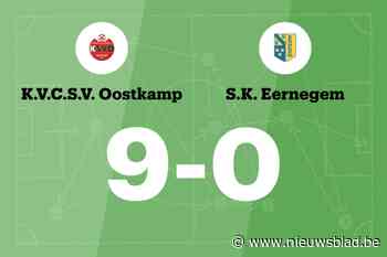 SV Oostkamp B zet reeks overwinningen verder