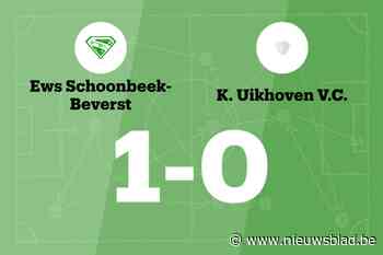 Schoonbeek-Beverst B verslaat Uikhoven en blijft winnen
