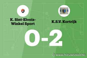 KSV Kortrijk verslaat Winkel Sport en blijft winnen