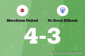 Ondanks achterstand bij rust wint Merchtem United B van Groot-Dilbeek B