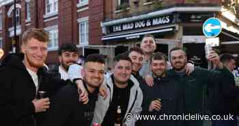 Newcastle United fans party in London pubs ahead of Carabao Cup Final against Liverpool