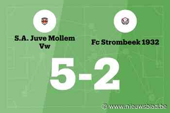Juve Mollem B wint sensationeel duel tegen Strombeek 1932 B