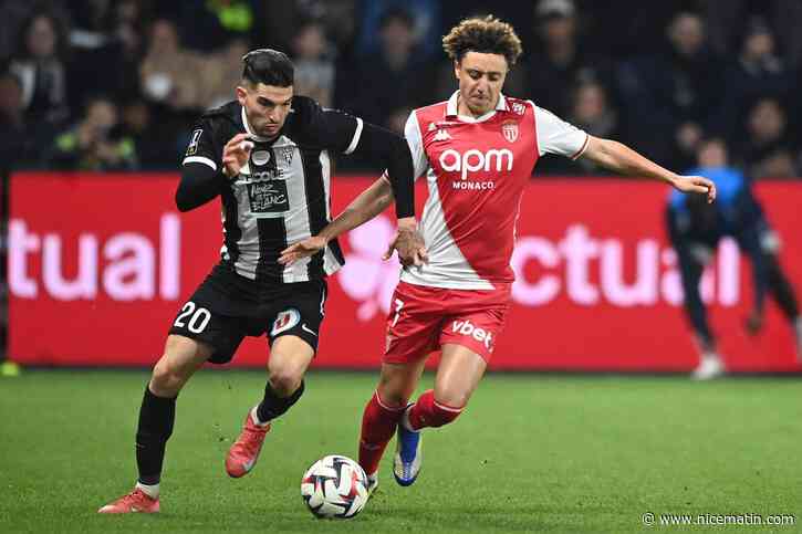 Sans briller, l'AS Monaco domine Angers (2-0) et revient à hauteur de l'OGC Nice avant le derby