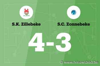 SK Zillebeke wint tegen SC Zonnebeke B door treffers van Bal