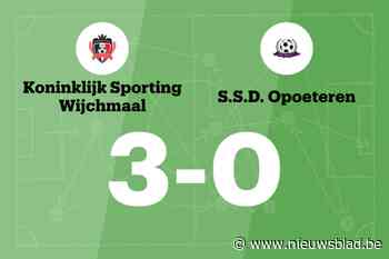 Wijchmaal wint thuis van Opoeteren