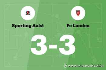 Sp. Aalst blijft in problemen na gelijkspel tegen FC Landen B