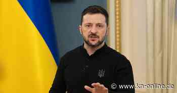 Ukraine-Krieg: Selenskyj meldet Einsatz selbstgebauter Langstreckenraketen