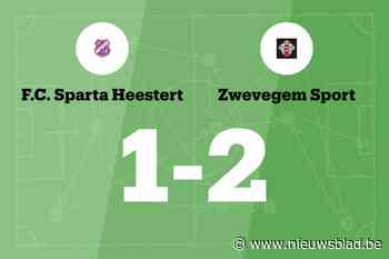 Zwevegem Sport beslist duel met Sparta Heestert na rust