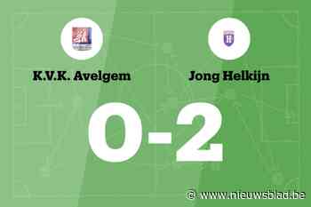 Verlies voor VK Avelgem B dankzij treffers van Daxhelet voor Jong Helkijn