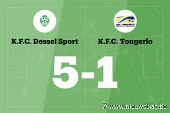 Dessel Sport B verslaat Tongerlo en blijft winnen