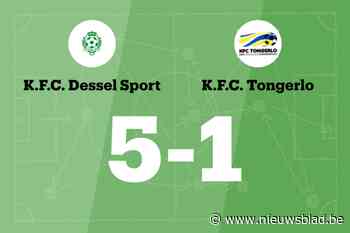 Dessel Sport B verslaat Tongerlo en blijft winnen