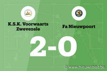 SKV Zwevezele maakt het verschil in de tweede helft tegen FA Nieuwpoort B