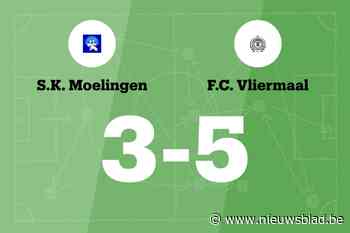 Vliermaal wint uit na spectaculaire ommekeer tegen Moelingen