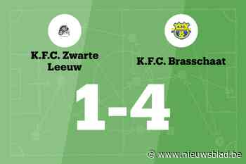 Brasschaat te sterk voor Zwarte Leeuw B