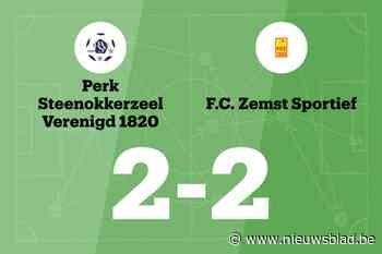 PSV 1820 B speelt gelijk in thuiswedstrijd tegen Zemst B