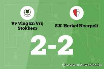 Stokkem sleept gelijkspel uit de brand in de thuiswedstrijd tegen Herkol