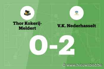 VK Nederhasselt te sterk voor TK Meldert B