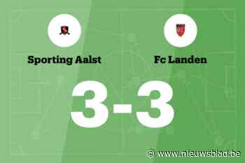 Sp. Aalst blijft in problemen na gelijkspel tegen FC Landen B