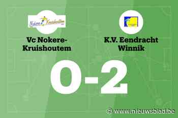 Eendracht Winnik verslaat VC Nokere-Kruishoutem met 0-2 en eindigt reeks zonder overwinning