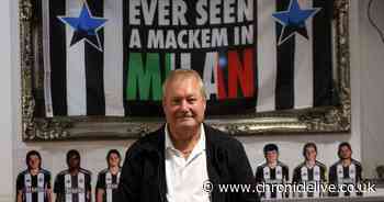 'Blue' pub turns black and white with Newcastle flags and banners ahead of Carabao Cup Final