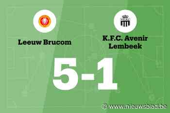 Van Den Akker scoort drie keer voor Leeuw Brucom B in wedstrijd tegen Avenir Lembeek B