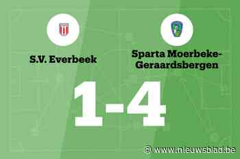 Sparta Moerbeke-Geraadsbergen boekt overtuigende zege tegen SV Everbeek B